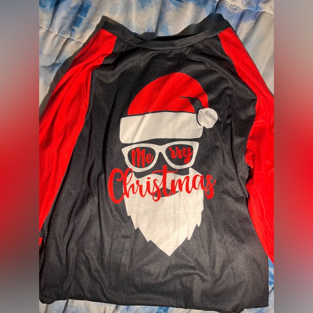 Merry Christmas Pajamas Shirt
